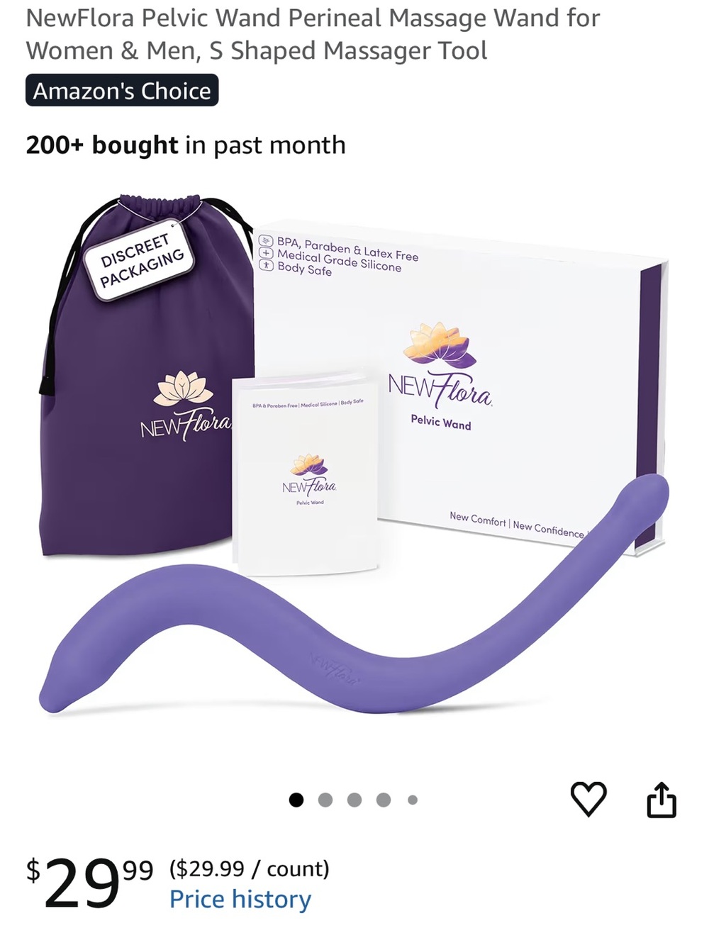 NEW-Flora Pelvic Wand
